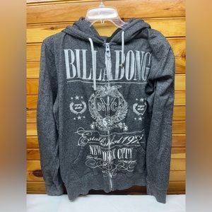 Vintage Billabong Sweatshirt 00's‎ Zip up New York hard to find!.